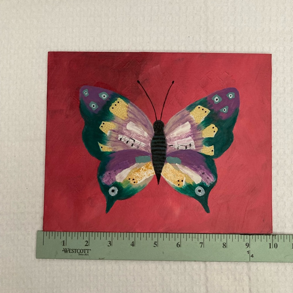 Mixed Media Butterfly
